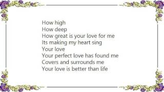Fee - Your Love Is Better Than Life Lyrics
