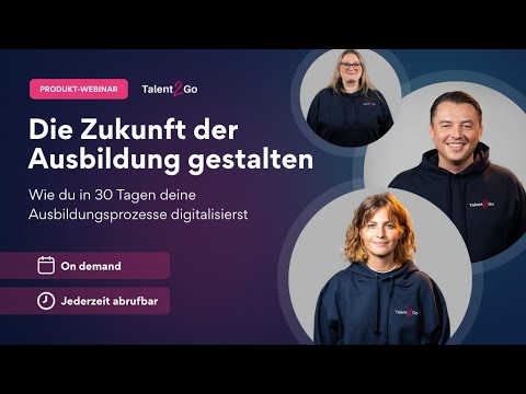 Die Zukunft der Ausbildung gestalten 🔮 Wie du in 30 Tagen deine Ausbildungsprozesse digitalisierst