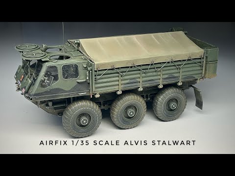 I build the new 1/35 scale Stalwart from Airfix.