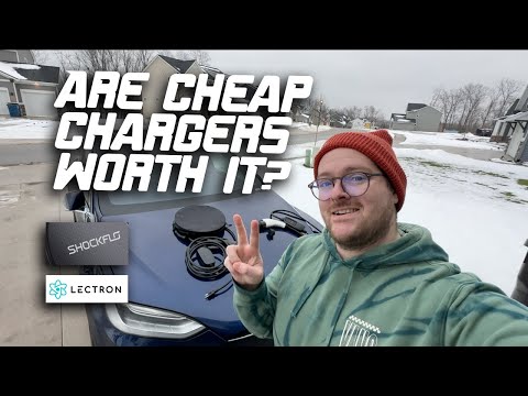 Testing $100 EV Chargers so you don't have to| Shockflo VS Lectron 16 amp Electric Vehicle Charger