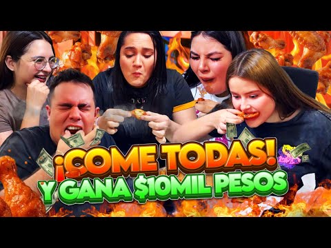 SI COMES 10 ALITAS ULTRA PICOSAS GANAS $10,000