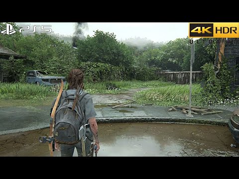 The Last of Us Part 2 (PS5) 4K 60FPS HDR Gameplay - (Enhanced Performance Patch)