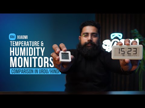 Xiaomi Temperature and Humidity Monitor 2 vs Pro | Comparison and Review in Urdu Hindi
