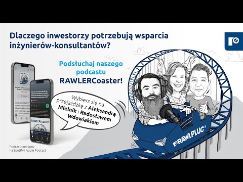 Wsparcie Techniczne Rawlplug. Dlaczego warto korzystać z wiedzy inżynierów | Podcast RAWLERcoaster - zdjęcie