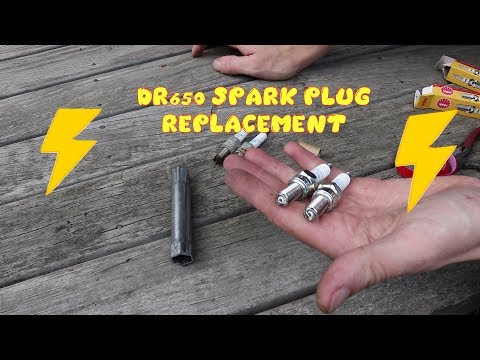 Suzuki Dr650 Spark Plug Replacement