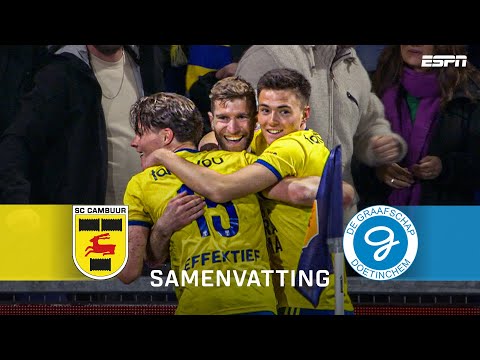 🦁 MICHAEL DE LEEUW SCOORT BINNEN 18 SECONDEN 🤯 | Samenvatting SC Cambuur - De Graafschap
