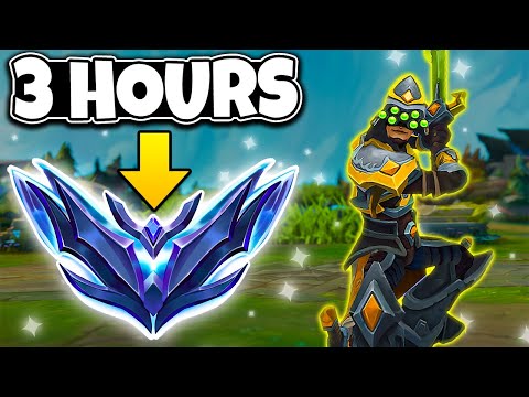 How to ACTUALLY Climb to Diamond in 3 Hours with Master Yi [Season 12]