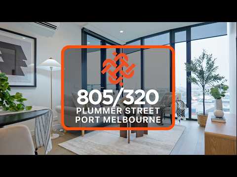 805/320 Plummer Street, Port Melbourne, VIC 3207, 2 slaapkamers, 2 badkamers, Apartment