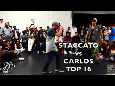 STACCATO vs CARLOS | All Styles Top 16 | #Thesis2016 | #SXSTV