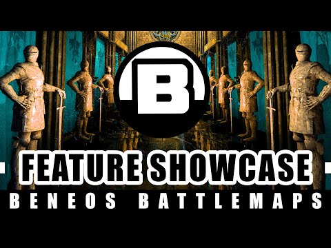 Beneos Battlemaps: Feature Showcase FoundryVTT