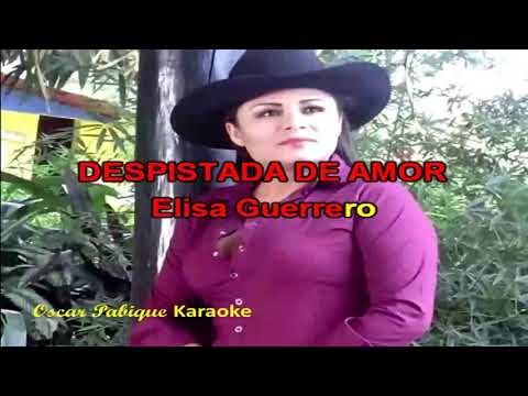 Despistada de Amor - Elisa Guerrero - Karaoke