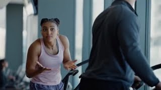 Azzi Fudd and the lesser-known Allen Iverson in an ad for TikTok video