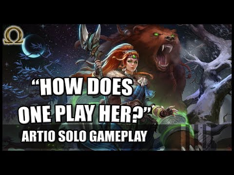 SMITE Artio - Support - HOW DOES ONE PLAY HER? - 5.14