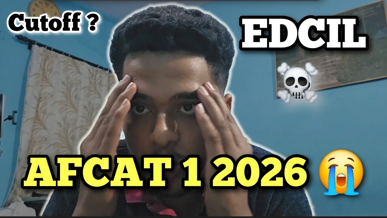 My AFCAT 1 2026  ? 🤷 | Edcil Afcat Level ☠️ | Afcat Aspirants must Watch #afcat#edcil#airforceexam
