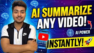 How To Summarize YouTube Videos with AI? (FREE)