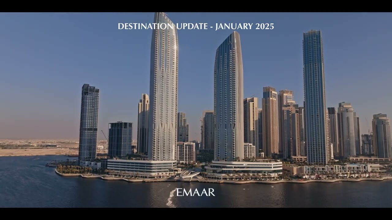 Film de destino de Dubai Creek Harbour — miniatura oficial de Emaar