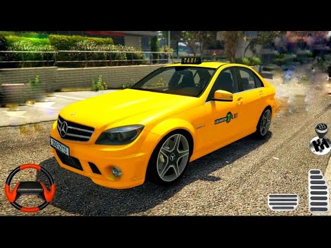 City Taxi Pickup  passenger Driving  Sim - Android gameplay 🎮