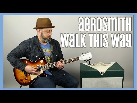 Aerosmith Walk This Way Guitar Lesson + Tutorial