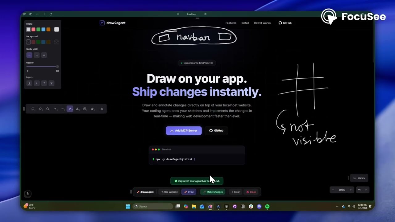 draw2agent demo video