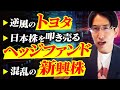 逆風のトヨタ、日本株を叩き売るヘッジファンド、混乱の新興国株！