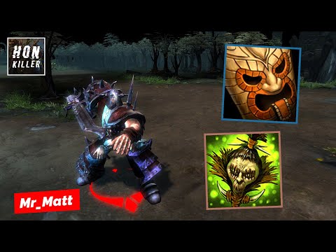 HoN Maliken INSANITARIUS with SHRUNKEN HEAD