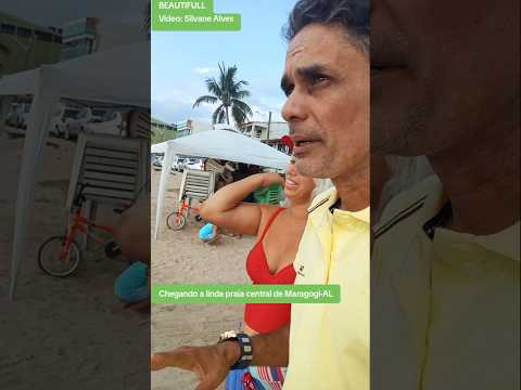 Chegando a linda praia central de Maragogi-AL #praia #centro #maragogi #alagoas #litoral