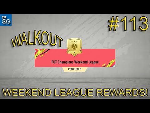 FIFA 20 - MY GOLD 3 WEEKEND LEAGUE REWARDS (WALKOUT)! #113