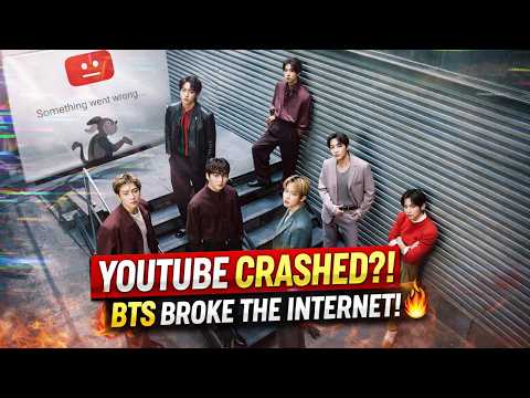 YOUTUBE WENT DOWN?! THE BTS TRAILER SUDDENLY HITS #1 WORLDWIDE!