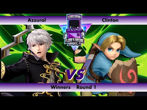 Flynn's Arcade 073 Winners Round 1 - Azzurol (Robin) vs Clinton (Young Link) SSBU Tournament 2023