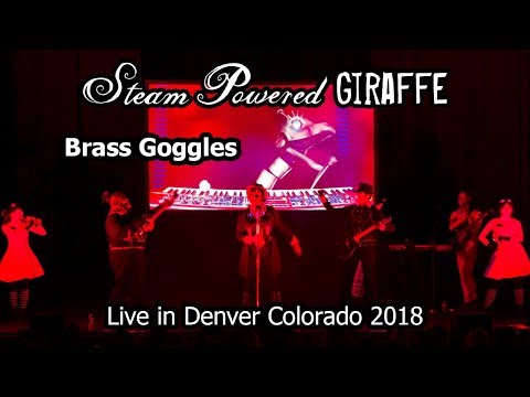 Steam Powered Giraffe - Brass Goggles (Live in Denver Colorado 2018)