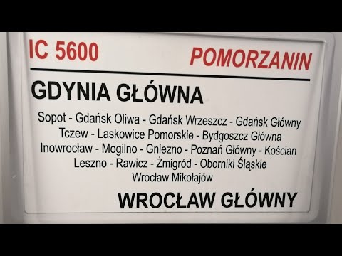 IC POMORZANIN TCZEW WROCŁAW GŁÓWNY 10:25