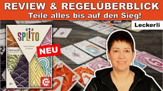 Splito - Semikooperatives Kartenspiel Game Factory Review Regeln Fazit Leckerli NEU