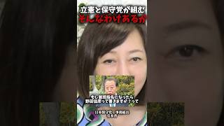 左翼政党と日本保守党が組めるわけがない#shorts #政治 #日本