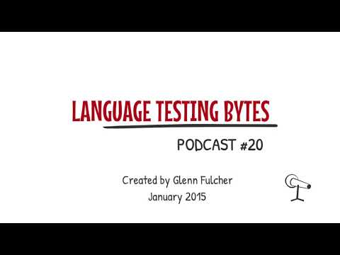 Language Testing Bytes Podcast #20: Interview with Martin East