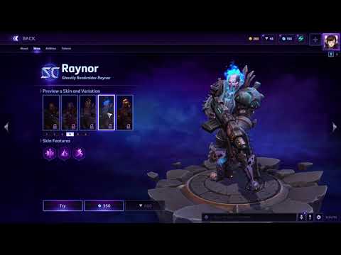Heroes of the Storm Jim raynor (starcraft) showcase video
