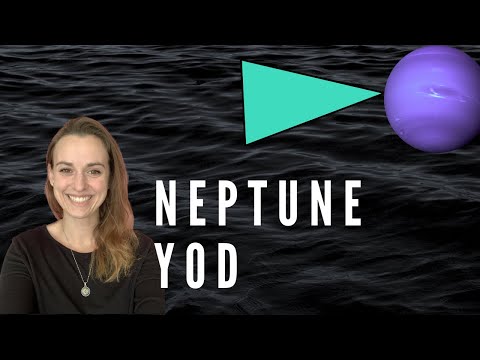 Neptune Apex Yod - Neptune Finger of God Astrology Birth Chart