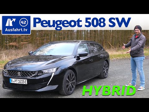 2020 Peugeot 508 SW HYBRID 225 e-EAT8 - Kaufberatung, Test deutsch, Review, Fahrbericht Ausfahrt.tv