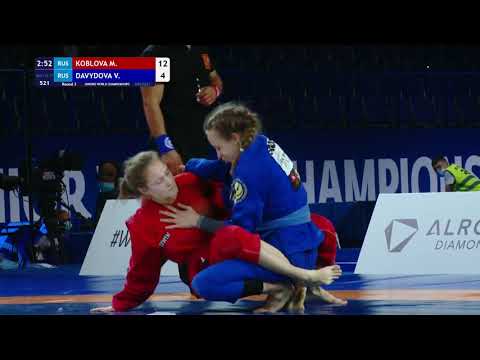 Round 3 Women's GP GI - 49 kg: M. KOBLOVA (RUS) v. V. DAVYDOVA (RUS)