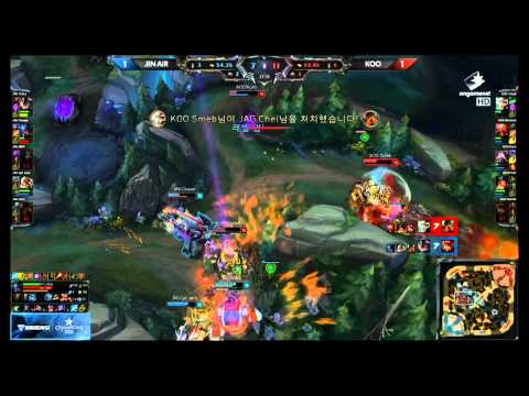 KOO Smeb Riven Penta Kill -  2015 LCK Summer Highlights
