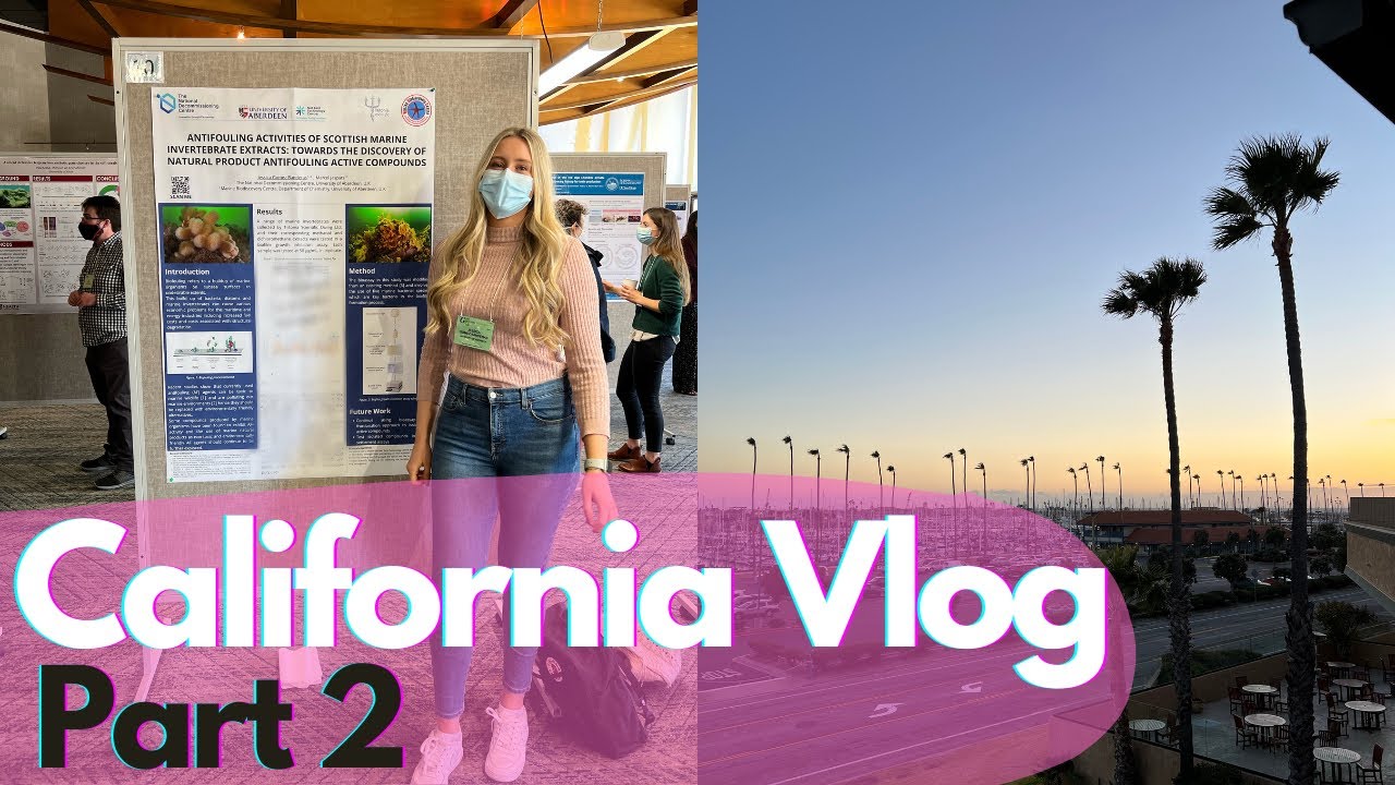 CALIFORNIA CONFERENCE VLOG PART 2: come with me to an international conference!