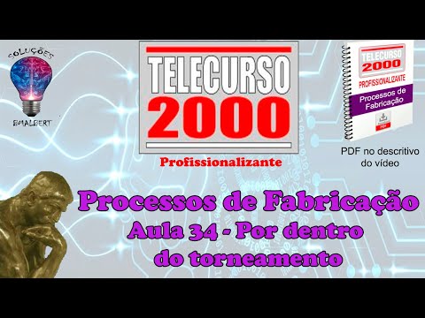 Telecurso 2000 - Processos de Fabricação - 34 Por dentro do torneamento