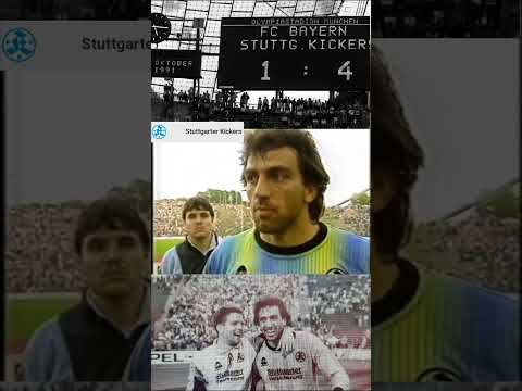 5 Oktober 1991 #bayernmunich gegen #stuttgarterkickers 1:4
