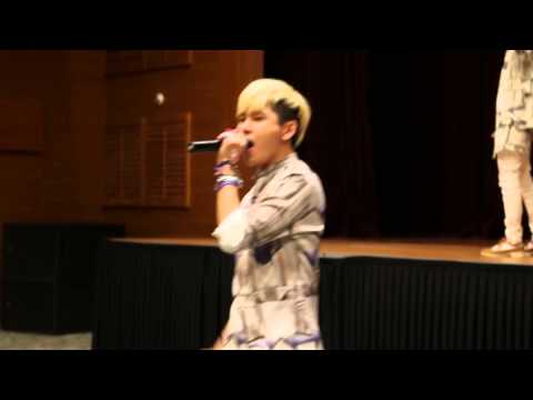 140615 인피니트 부산팬싸 호야 직캠