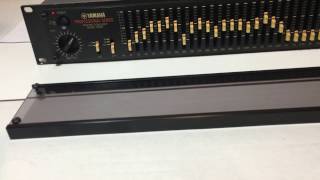 Video thumbnail for YAMAHA GRAPHIC EQUALIZER PROFESSIONAL SERIES Q1027 27-1/3 OCTAVE EQ by mrkbond0007