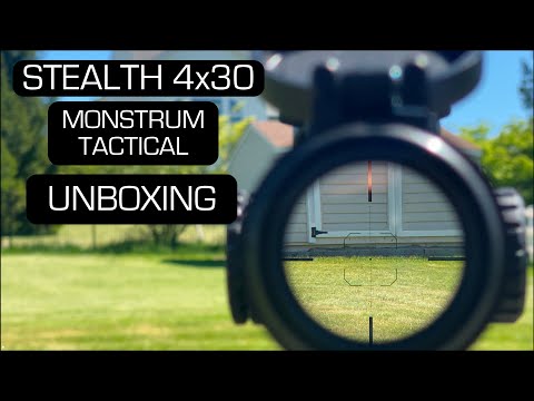Monstrum Tactical STEALTH 4x30 Unboxing