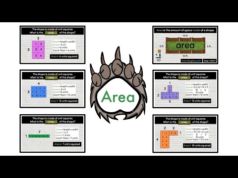 Area Introduction Using Unit Squares