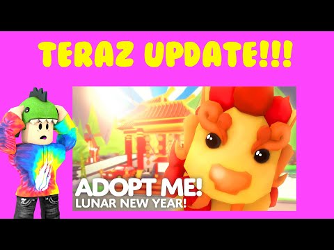 LUNARNY UPDATE WCHODZI TERAZ W ADOPT ME!! NIE PRZEGAP! ROBLOX LIVE