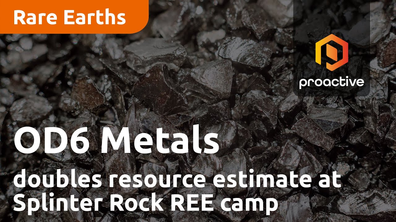 OD6 Metals doubles resource estimate at Splinter Rock REE camp