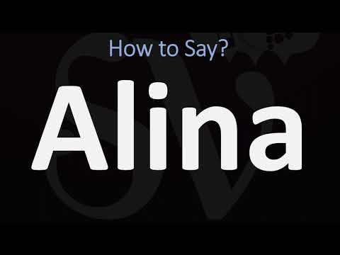 How to Pronounce Alina? (CORRECTLY)