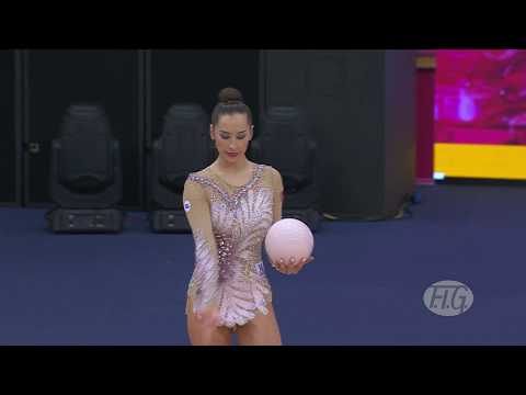 2019 Rhythmic Worlds, Baku (AZE) – Katsiaryna HALKINA (BLR), qualifications Ball